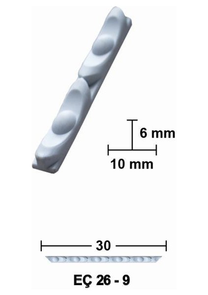 Bükülebilir Esnek Çıta 30CM Eç-26-9