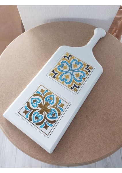 Ahşap Karolu Sunumluk 39X15CM