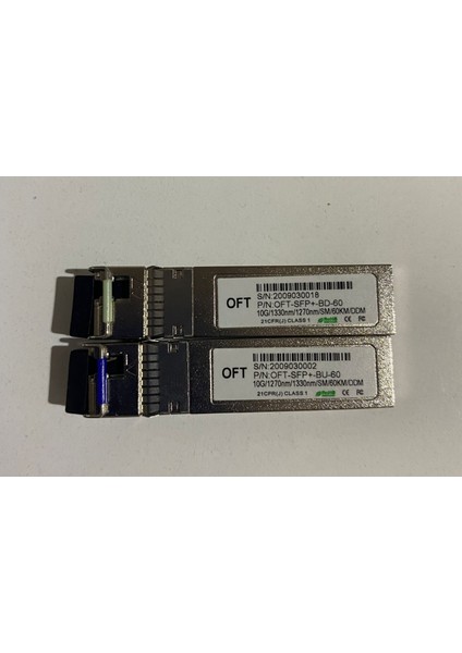 Oft Sfp+-Bu-60 10G/1270Nm/1330Nm/Sm/60Km/Ddm