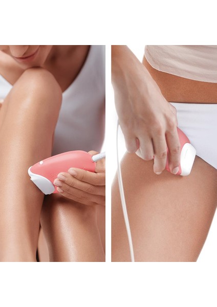 Silk-Épil 3 3277 Smartlight, 2 Hız Ayarı, Kablolu Epilatör / Pembe