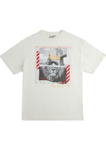 King Of Brooklyn White T-Shirt modelleri
