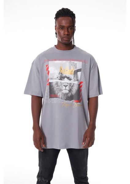 King Of Brooklyn Grey T-Shirt