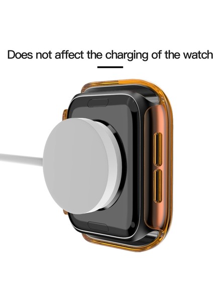 Apple Watch Serisi 3 ve 2 ve 1 42 mm. Yarı Saydam Pc+Temperli Cam Saat Kılıfı (Yurt Dışından) modelleri