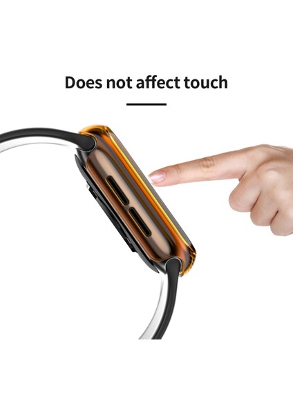 Apple Watch Serisi 3 ve 2 ve 1 42 mm. Yarı Saydam Pc+Temperli Cam Saat Kılıfı (Yurt Dışından) fırsatları