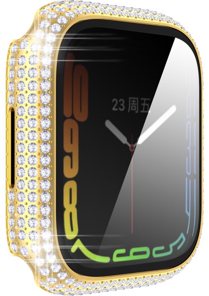 Apple Watch Serisi 7 45 mm. Mas Pc + Temperli Cam Saat Kılıfı (Yurt Dışından) fırsatları