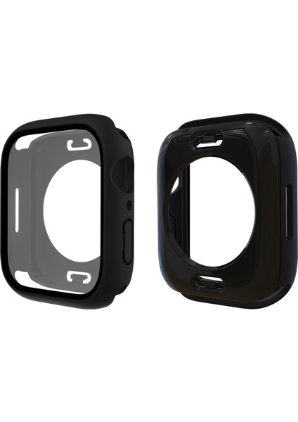 Pc + Temperli Cam Film Su Geçirmez Saat Kılıfı Apple Watch Serisi 7 41 mm. Daha Düşük Kapak (Yurt Dışından) fiyatları