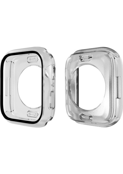 Pc + Temperli Cam Film Su Geçirmez Saat Kılıfı Apple Watch Serisi 7 41 mm. Daha Düşük Kapak (Yurt Dışından) fiyatları