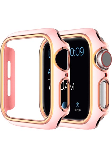 Apple Watch Serisi 6 & Se & 5 & 4 40 mm. 2 Renkli Galvanik Pc Vaka (Yurt Dışından)