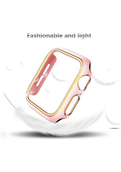 Apple Watch Serisi 6 & Se & 5 & 4 40 mm. 2 Renkli Galvanik Pc Vaka (Yurt Dışından) modelleri