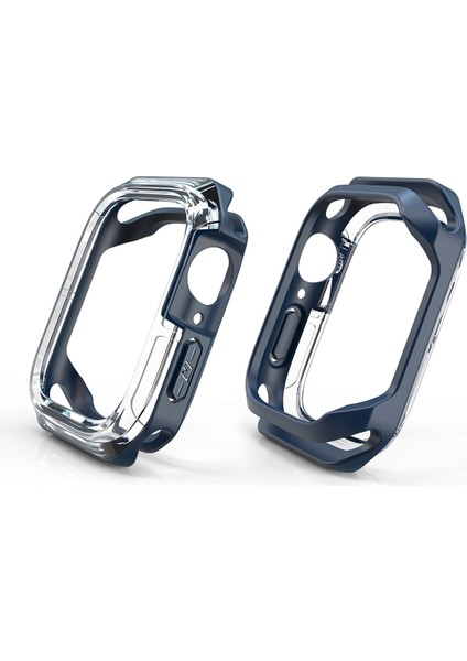Apple Watch Serisi 6 ve Se & 5 & 4 40 mm. Şeffaf 2 Renk Zırh Kılıfı (Yurt Dışından) fiyatları