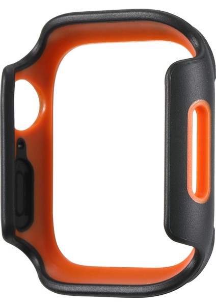 Apple Watch S 7 41 mm. Pc+Tpu 2 Renkli Çerçeve Saat Kılıfı (Yurt Dışından) modelleri