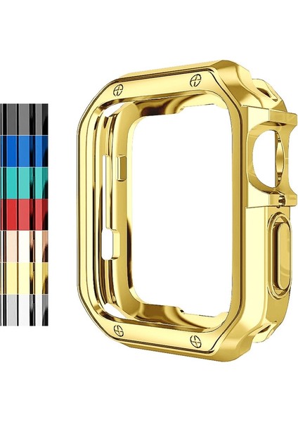 Anti-Güz Giştirme Tpu Izle Koruyucu Kılıf Apple 1/2/3/4/5/6/7 / Se 38 mm. / 40 mm. / 41 mm. (Yurt Dışından)