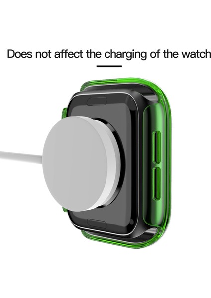 Yarı Saydam Pc + Temperli Cam Izle Kılıf Apple Watch Serisi 3 & 2 & 1 38 mm. (Yurt Dışından) modelleri