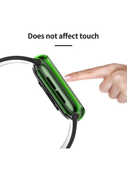 Yarı Saydam Pc + Temperli Cam Izle Kılıf Apple Watch Serisi 3 & 2 & 1 38 mm. (Yurt Dışından) fırsatları