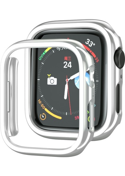 Ektrokürlü Pc Hollow Saati Apple Watch Serisi 7 45 mm. Koruyucu Kılıf (Yurt Dışından)