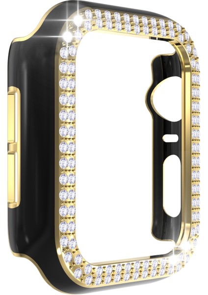 Apple Watch Serisi 3 & 2 ve 1 38 mm. Çift Sıralı Mas 2 Renkli Ektrokaplatma Pc Saat Kılıfı (Yurt Dışından) fiyatları