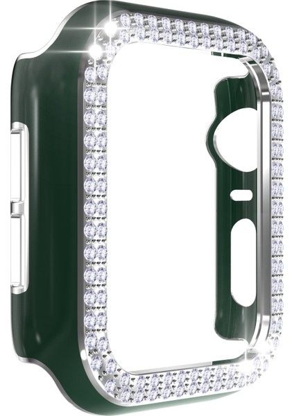 Apple Watch Serisi 6 & Se & 5 & 4 44 mm. Çift Sıralı Mas 2 Renkli Ektrokaplatma Pc Saat Kılıfı (Yurt Dışından) fiyatları