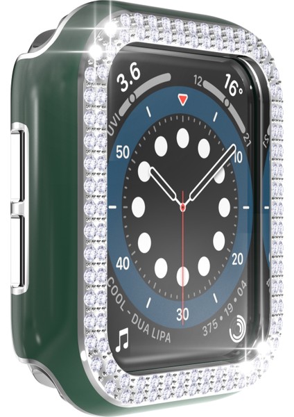 Apple Watch Serisi 6 & Se & 5 & 4 44 mm. Çift Sıralı Mas 2 Renkli Ektrokaplatma Pc Saat Kılıfı (Yurt Dışından) fırsatları