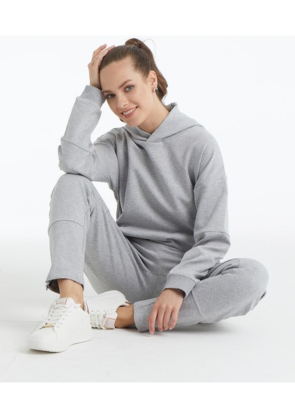 Kadın Eşofman Altı 80018 - Gri
