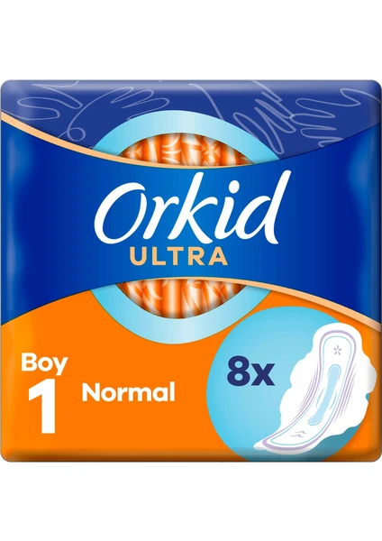 Ultra Extra Hijyenik Ped Normal Tekli Paket 8'li