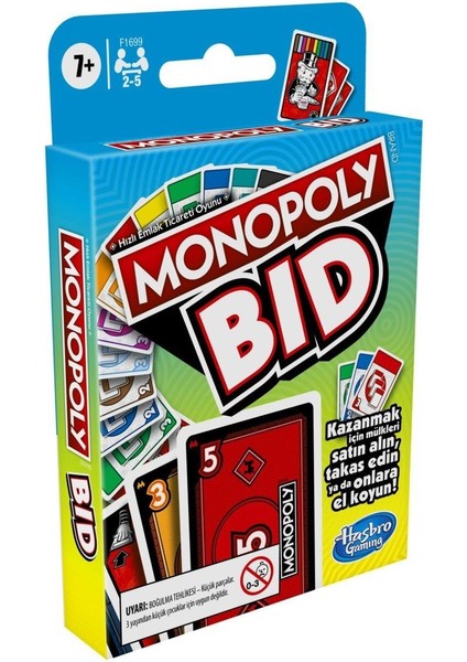 F1699 Monopoly Bid