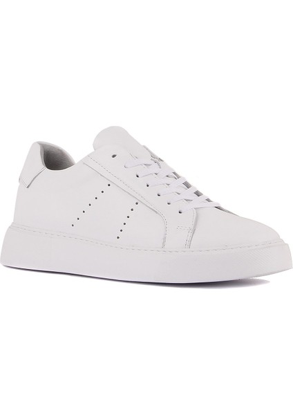 Sail Lakers - Beyaz Deri Bağcıklı Erkek Sneaker fiyatları
