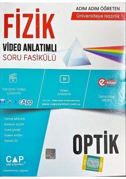 Fizik Optik Konu Anlatımlı Soru Bankası (Kitap Noktası Mağazası)
