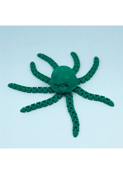 3D Hareketli Sevimli Deniz Anası Oyuncak & Masa Dekoru -Yeşil fiyatları