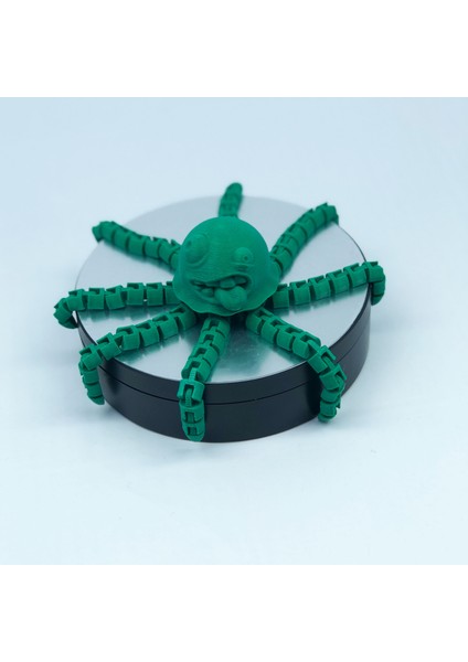 3D Hareketli Sevimli Deniz Anası Oyuncak & Masa Dekoru -Yeşil modelleri