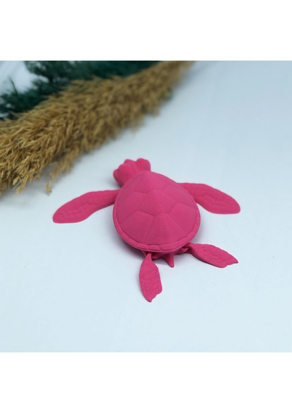3D Hareketli Kaplumbağa Figürlü Oyuncak - Pembe fırsatları