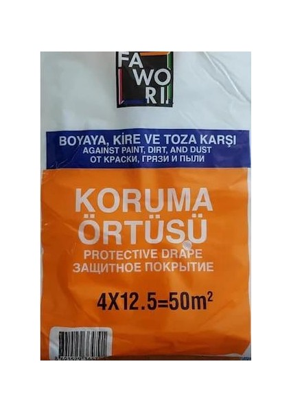 Koruma Örtüsü (4X12,5) 50 M2