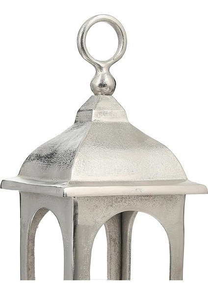 Dekoratif Gümüş Fener 46 cm AK.IU0151 modelleri