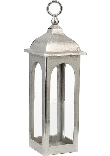 Dekoratif Gümüş Fener 67 cm AK.IU0152 fiyatları