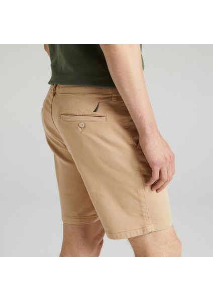 Erkek Bej Slım Fıt Bermuda Şort BC25800T.2TK indirimleri