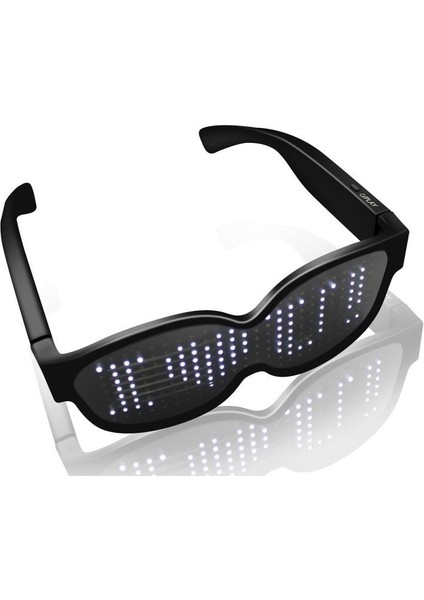 Smart LED Glasses Kırmızı LED Işıklı Parti Gözlüğü Kablosuz Eğlence Parti