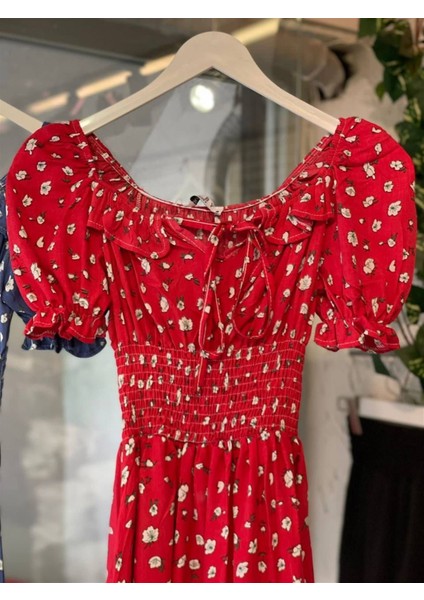 Dokuma Viskon Elbise