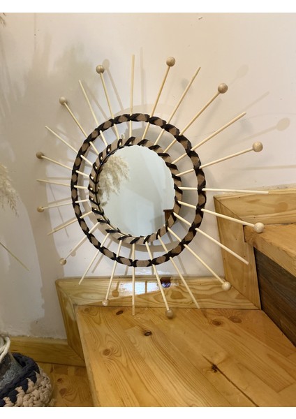Wall Art Boncuklu Bohem Bambu Dekorasyon Ürünü modelleri