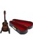 1/12 Dollhouse Mini Ahşap Elektro Gitar Modeli Standı Saklama Kutusu ile # 1 Koyu Kahverengi (Yurt Dışından) 1