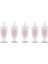 5 Adet Minyatür Dollhouse Şeker Jars Mini Şişeler Için 1:12 Açık Pembe (Yurt Dışından) 3