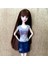 Kafa Sculpt ile Kahverengi Peruk ile 1/6 Bjd Xınyı Bebek Yedek Vücut Bölümü Dıy (Yurt Dışından) 2