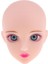 Kız Eklemli Kafa 1/6 Bjd Bebek Için Mavi Gözlü Heykel Oyma, Msd Accs (Yurt Dışından) 2