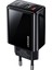 Usams US-CC133 T40 20W Qc3.0+Pd Type-C+Usb Dijital Göstergeli Hızlı Şarj Başlığı 1