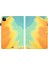 Ipad Pro Için Suluboya Pu Kılıf 12.9 2021/2020 (Autumn Leaves) (Yurt Dışından) 2