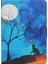 Ipad 11 Pro (2020) Deri Kılıf Için (Moonlight Cat) (Yurt Dışından) 2