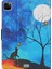 Ipad 11 Pro (2020) Deri Kılıf Için (Moonlight Cat) (Yurt Dışından) 3