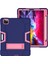 IPAD Pro 11 Inç 2021/2020 Için Zor Durumda (Navy Blue + Rose Red) (Yurt Dışından) 2