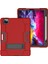 IPAD Pro 11 Inç 2021/2020 Için Zor Durumda (Red + Black) (Yurt Dışından) 2