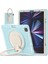 IPAD Pro Için Tpu + Pc Kılıfı 12.9 2021 (Ice Crystal Blue) (Yurt Dışından) 4
