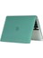 Apple 13" Macbook Air A1932 A2179 A2337 Su Yeşili Carbon Fiber Dizayn Kılıf Koruyucu Kapak CMATF-133GR 3