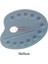 Plastik Palet Oval 19X15CM 1